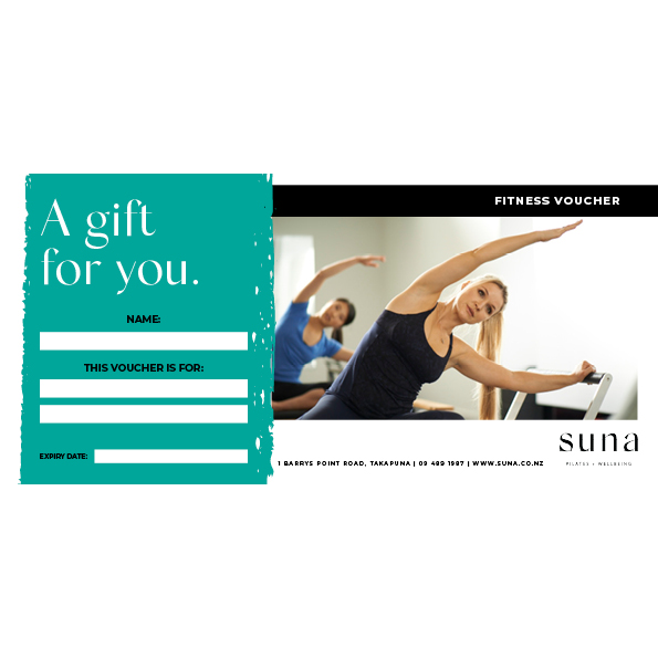 Pilates Vouchers - Vouchers for Suna Pilates Intro Packs & more